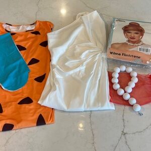 Halloween Costume Fred & Wilma Flintstone